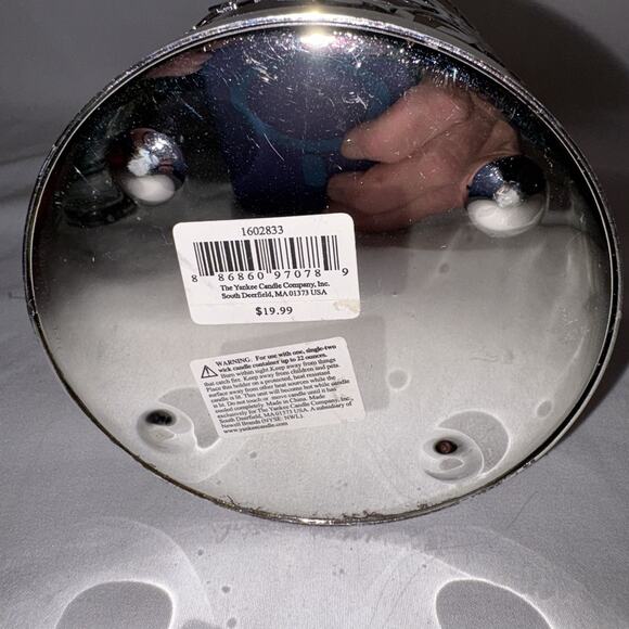 Yankee Candle SPARKLING CINNAMON Jar 20 Oz 2-wick AND 3.7oz BALSAM & CEDAR NEW - Picture 10 of 10